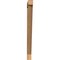 Ekena Millwork Traditional Block Smooth Bracket, Western Red Cedar, 3 1/2"W x 34"D x 46"H BKT04X34X46TRA05SWR - alternate 4
